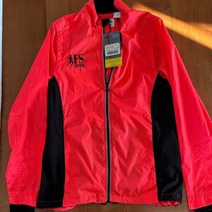Women's pink/coral and Black Jacket
